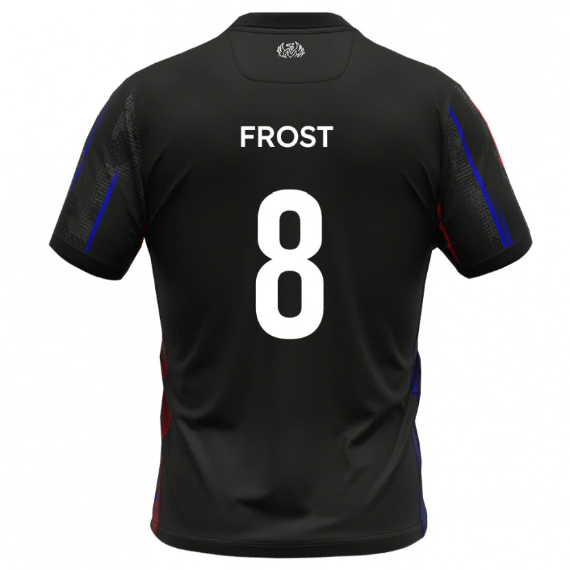 Danxen Dames Tyler Frost #8 Zwart Rood Uitshirt Uittenue 2025/26 T-Shirt België