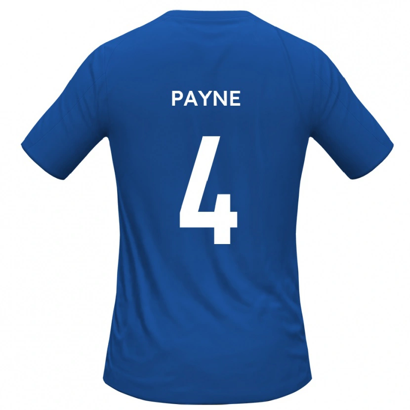Danxen Dames Jack Payne #4 Hemelsblauw Uitshirt Uittenue 2025/26 T-Shirt België