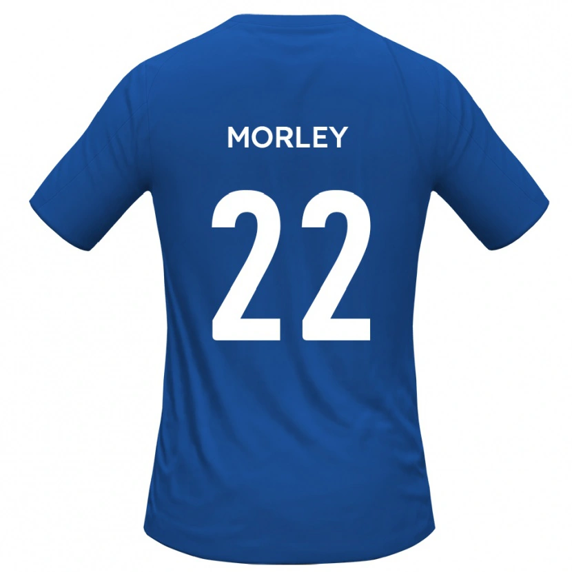 Danxen Dames Adam Morley #22 Hemelsblauw Uitshirt Uittenue 2025/26 T-Shirt België