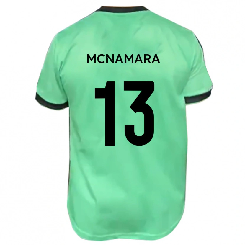 Danxen Dames Josh Mcnamara #13 Turkoois Zwart Uitshirt Uittenue 2025/26 T-Shirt België