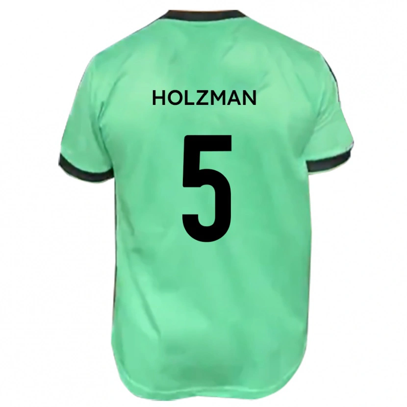 Danxen Dames Louie Holzman #5 Turkoois Zwart Uitshirt Uittenue 2025/26 T-Shirt België
