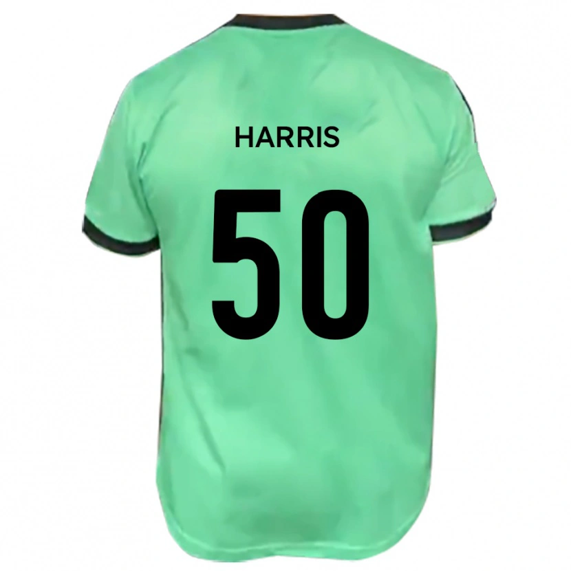 Danxen Dames Archie Harris #50 Turkoois Zwart Uitshirt Uittenue 2025/26 T-Shirt België