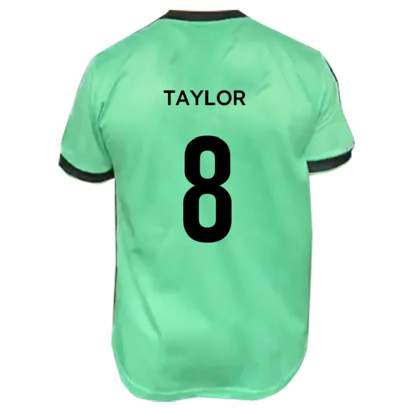 Danxen Dames Jake Taylor #8 Turkoois Zwart Uitshirt Uittenue 2025/26 T-Shirt België