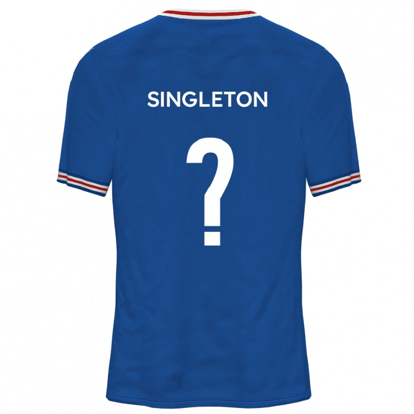 Danxen Dames Faye Singleton #0 Dodger Blue Uitshirt Uittenue 2025/26 T-Shirt België