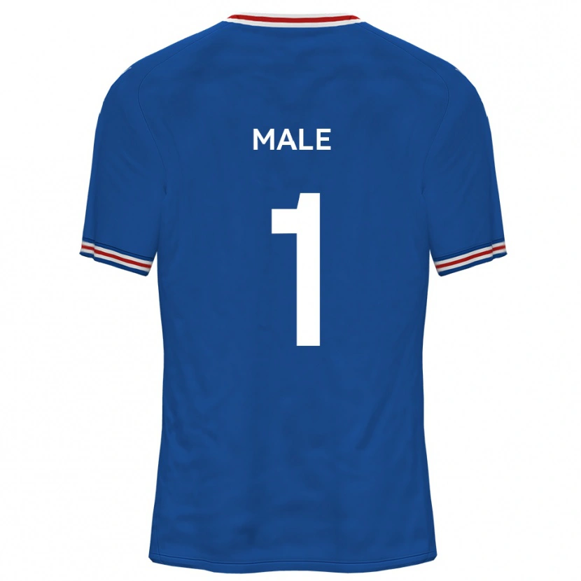 Danxen Dames Harrison Male #1 Dodger Blue Uitshirt Uittenue 2025/26 T-Shirt België