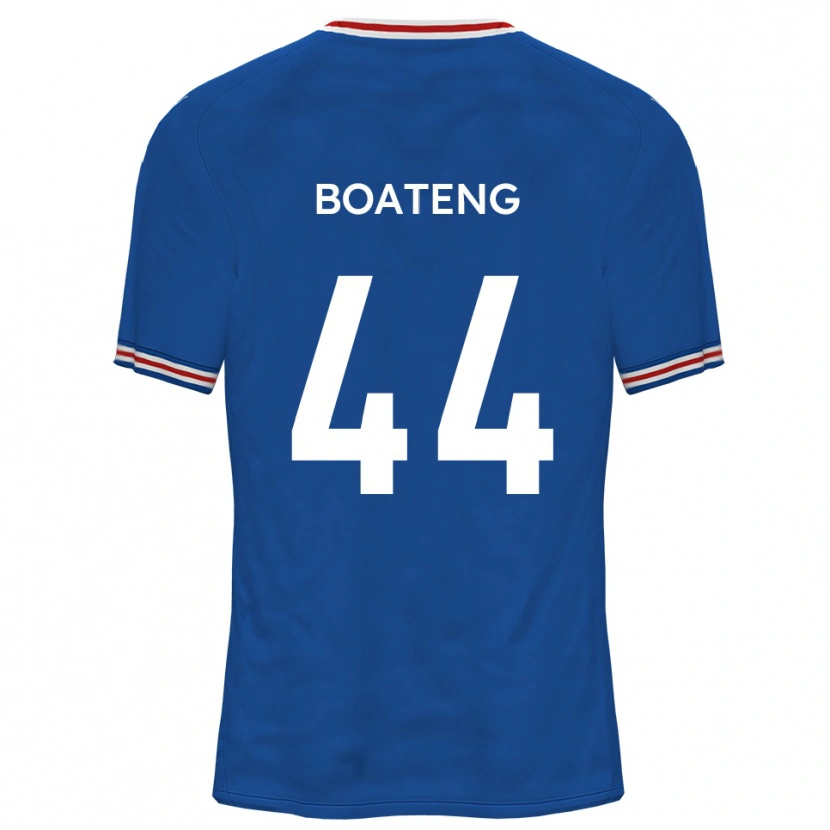Danxen Dames Hiram Boateng #44 Dodger Blue Uitshirt Uittenue 2025/26 T-Shirt België