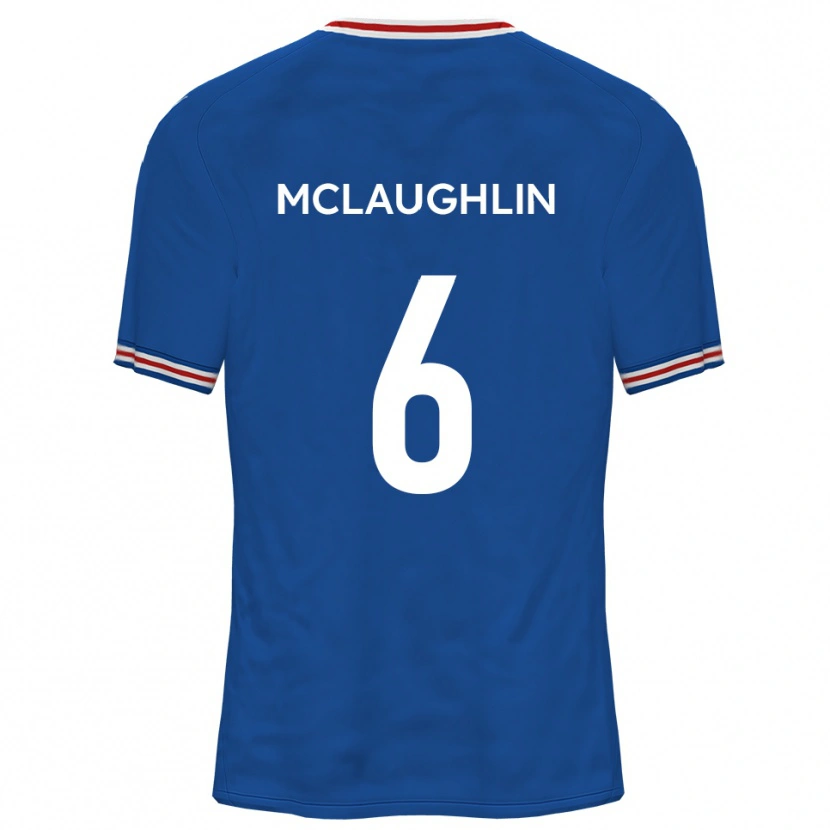 Danxen Dames Paddy Mclaughlin #6 Dodger Blue Uitshirt Uittenue 2025/26 T-Shirt België