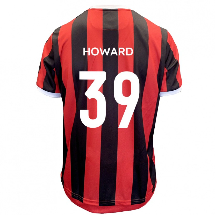 Danxen Dames Will Howard #39 Rood Zwart Uitshirt Uittenue 2025/26 T-Shirt België