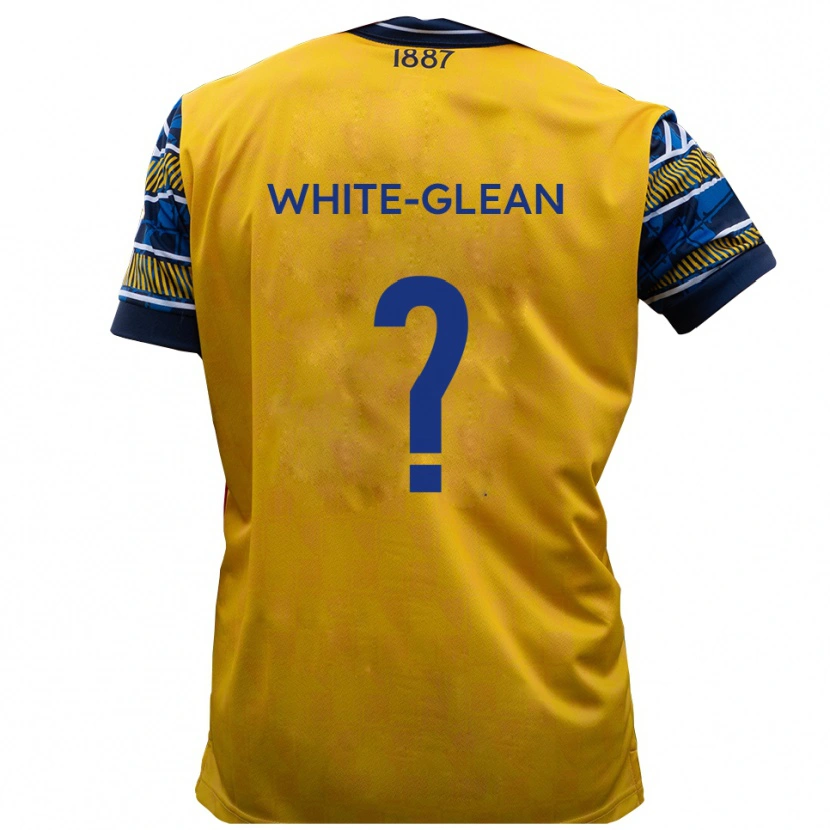 Danxen Dames Kingston White-Glean #0 Geel Zwart Uitshirt Uittenue 2025/26 T-Shirt België
