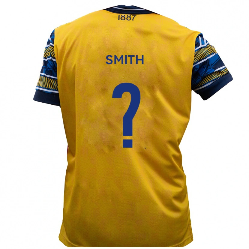 Danxen Dames Jayden Smith #0 Geel Zwart Uitshirt Uittenue 2025/26 T-Shirt België