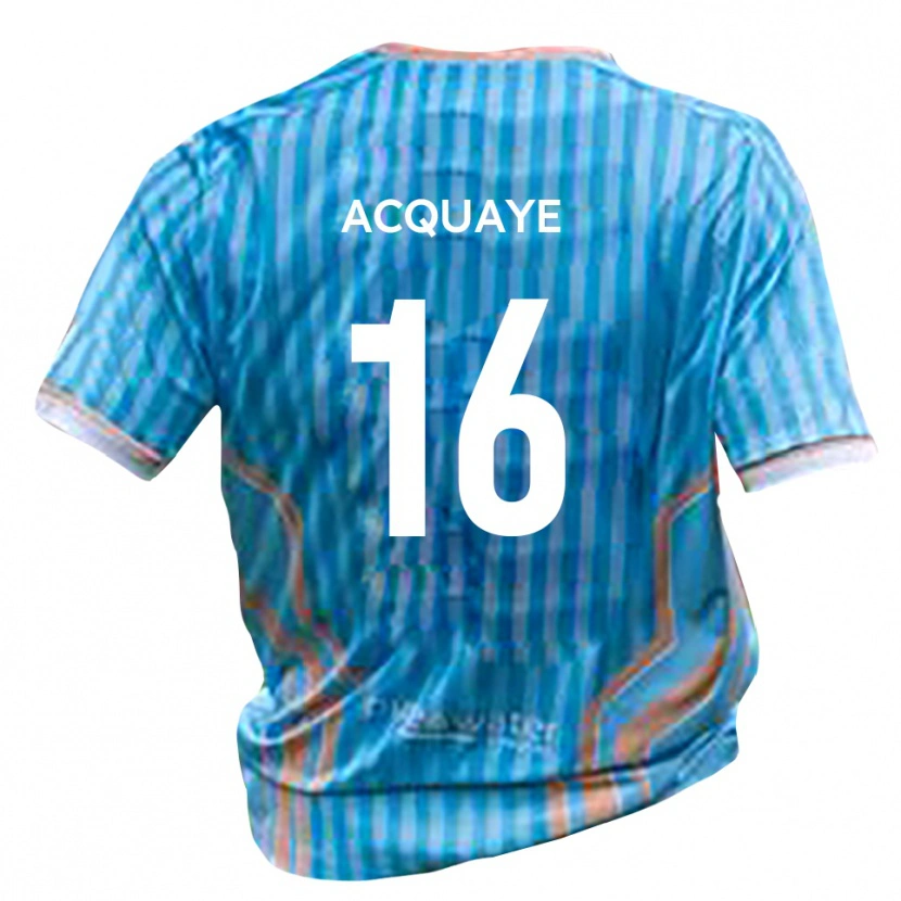 Danxen Dames Ben Acquaye #16 Zwart Goud Uitshirt Uittenue 2025/26 T-Shirt België