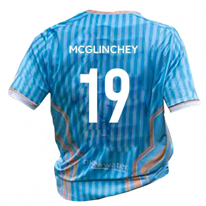 Danxen Dames Tom Mcglinchey #19 Zwart Goud Uitshirt Uittenue 2025/26 T-Shirt België