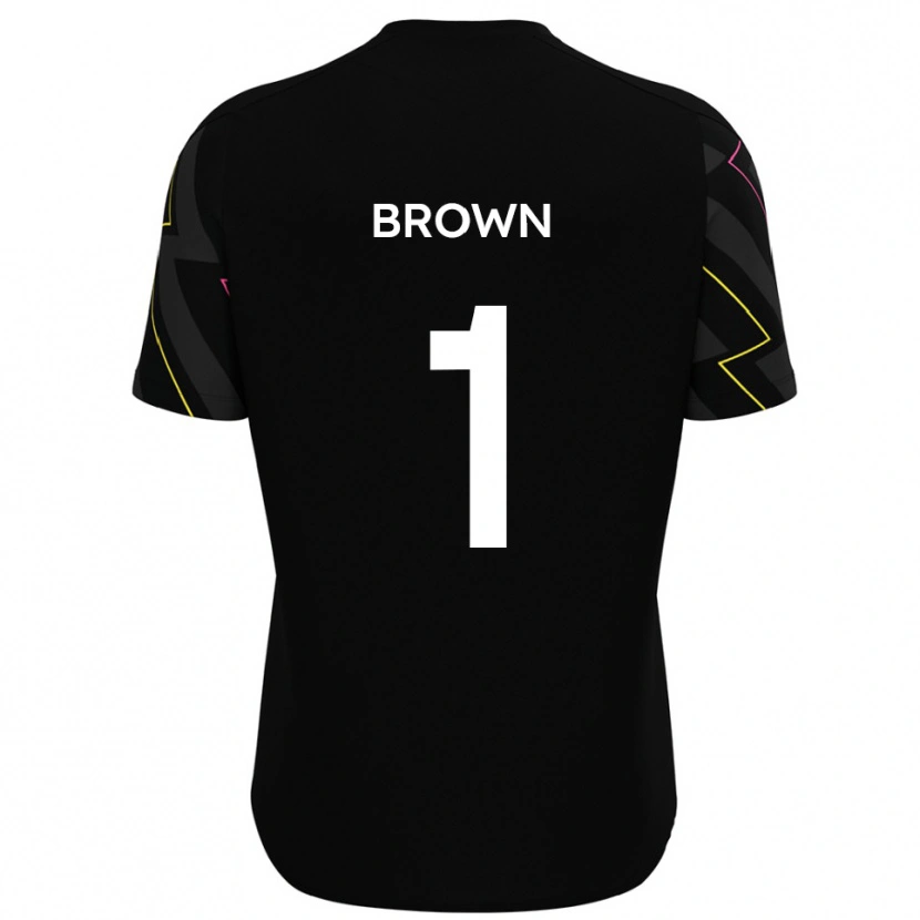 Danxen Dames Rory Brown #1 Zwart Grijs Uitshirt Uittenue 2025/26 T-Shirt België