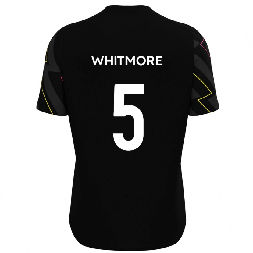 Danxen Dames Alex Whitmore #5 Zwart Grijs Uitshirt Uittenue 2025/26 T-Shirt België
