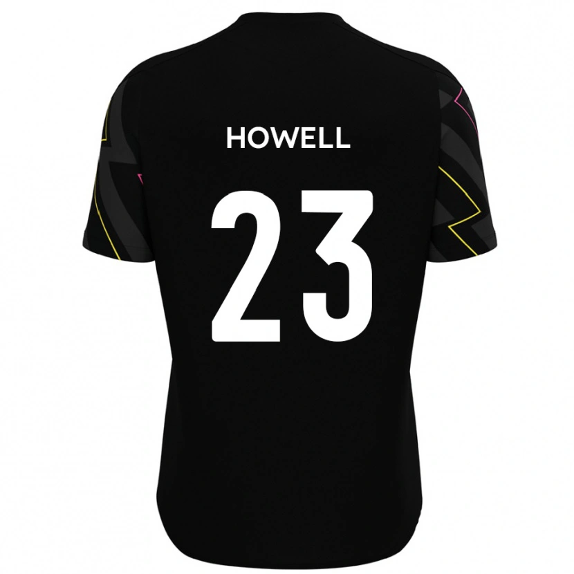 Danxen Dames Finn Howell #23 Zwart Grijs Uitshirt Uittenue 2025/26 T-Shirt België