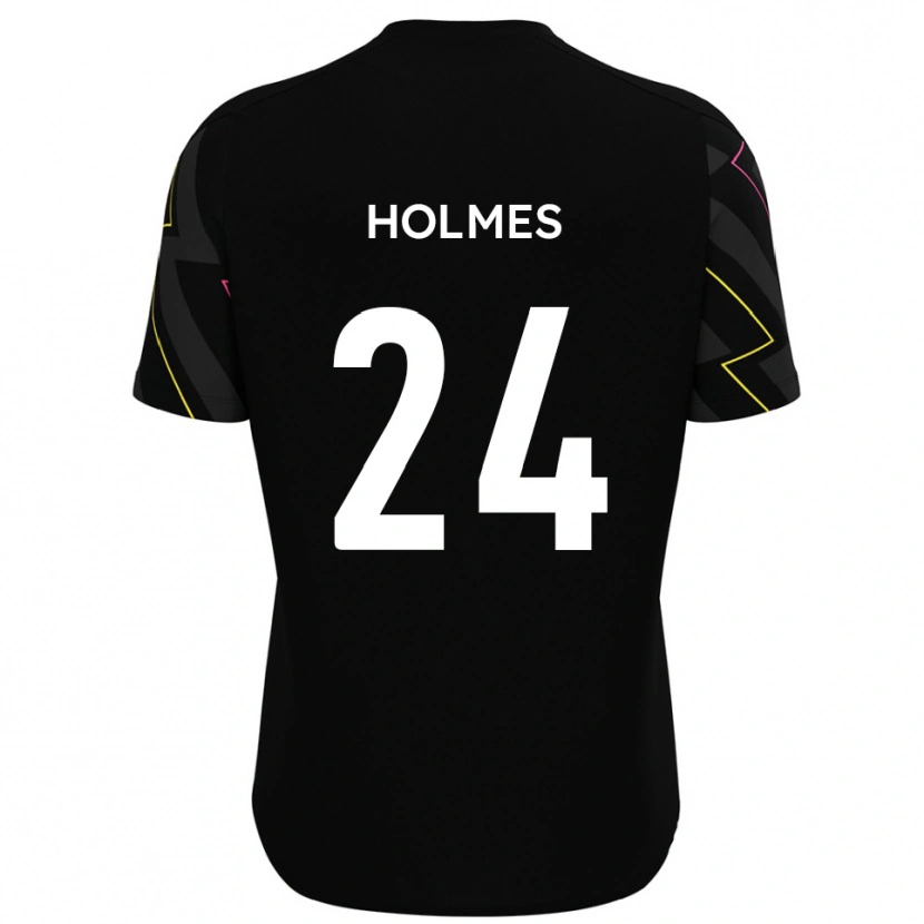 Danxen Dames Fin Holmes #24 Zwart Grijs Uitshirt Uittenue 2025/26 T-Shirt België