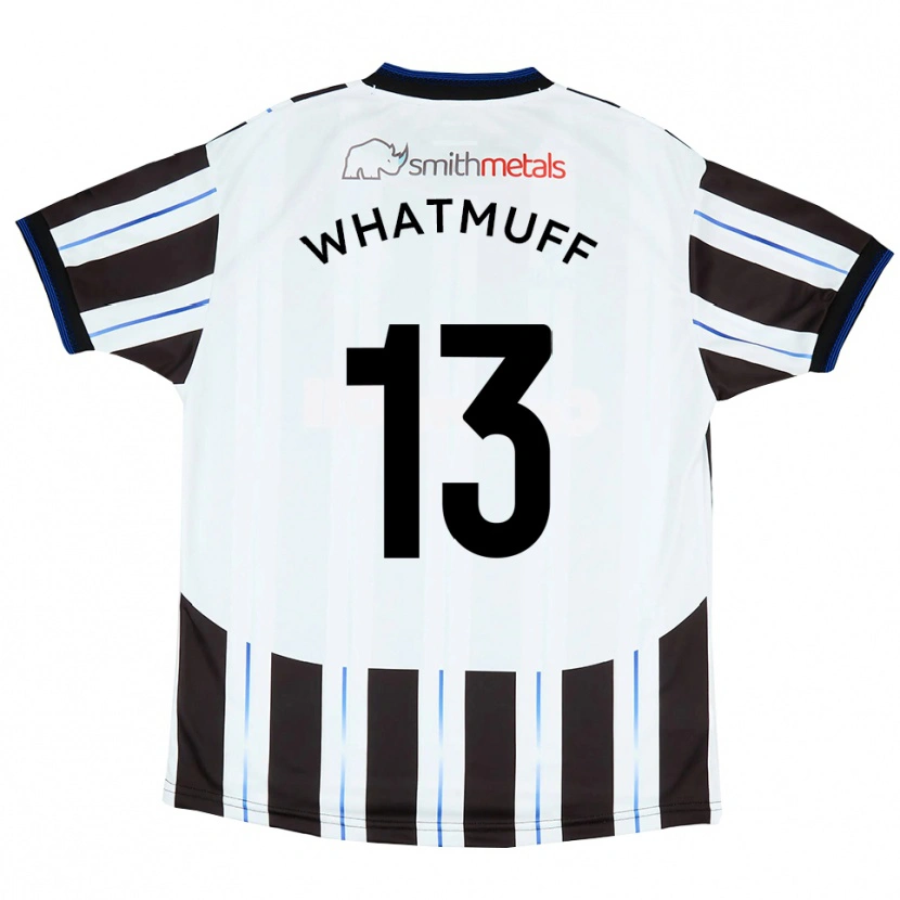 Danxen Dames Oliver Whatmuff #13 Wit Zwart Uitshirt Uittenue 2025/26 T-Shirt België