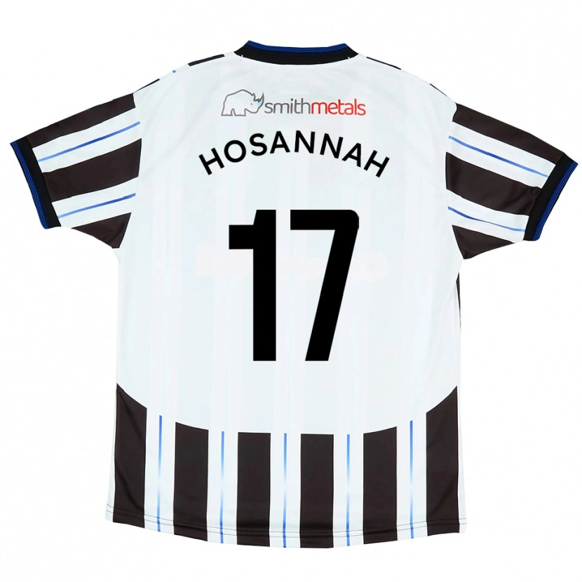 Danxen Dames Bryce Hosannah #17 Wit Zwart Uitshirt Uittenue 2025/26 T-Shirt België