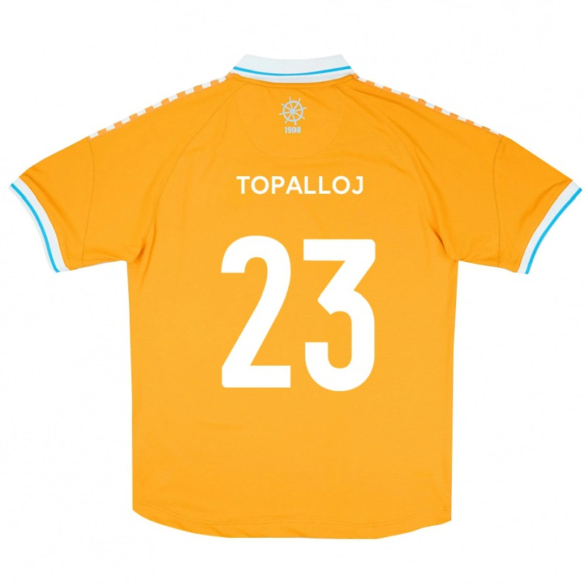 Danxen Dames Besart Topalloj #23 Geel Blauw Uitshirt Uittenue 2025/26 T-Shirt België