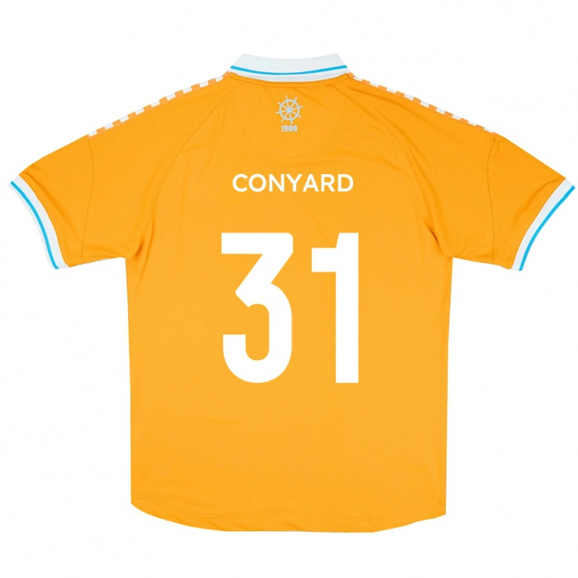 Danxen Dames Harry Conyard #31 Geel Blauw Uitshirt Uittenue 2025/26 T-Shirt België