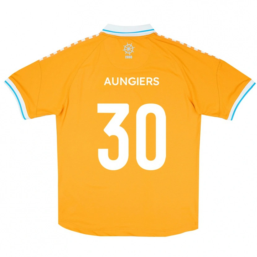 Danxen Dames Joe Aungiers #30 Geel Blauw Uitshirt Uittenue 2025/26 T-Shirt België