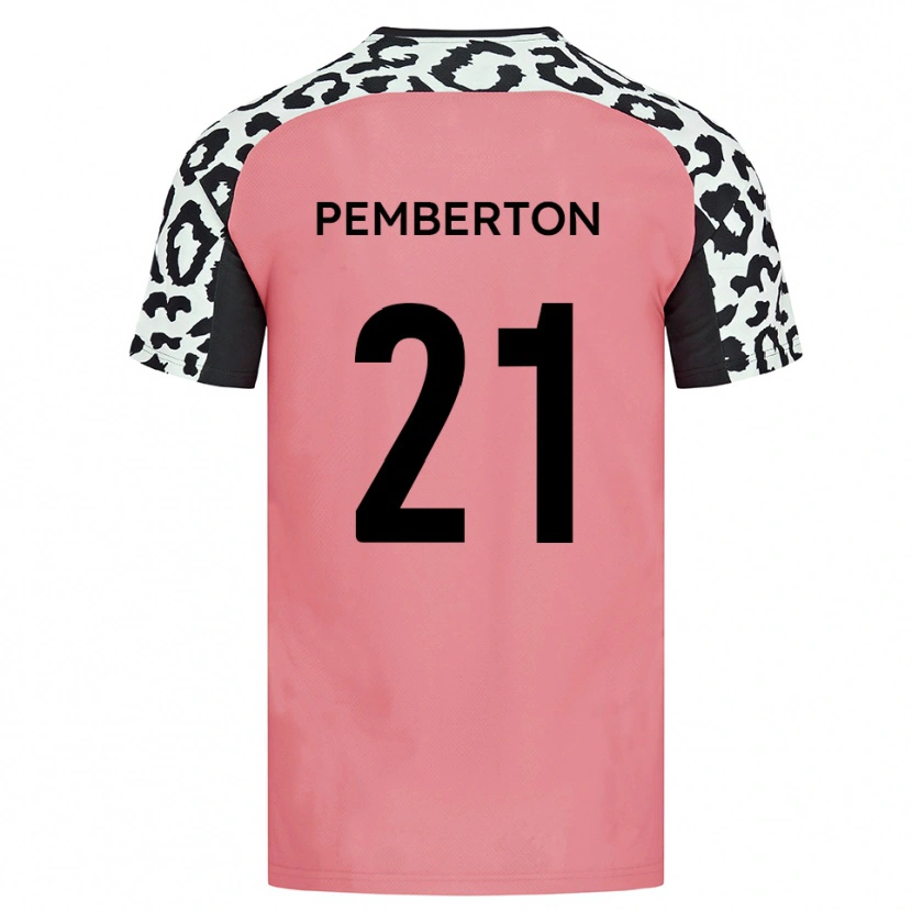 Danxen Dames Tre Pemberton #21 Roze Zwart Uitshirt Uittenue 2025/26 T-Shirt België