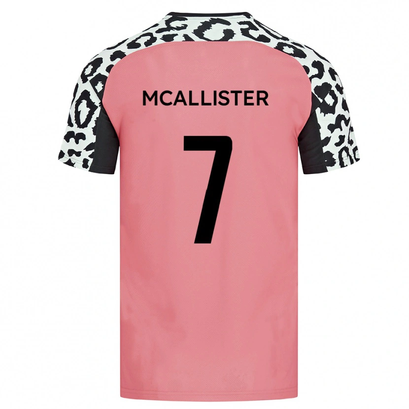 Danxen Dames Kyle Mcallister #7 Roze Zwart Uitshirt Uittenue 2025/26 T-Shirt België