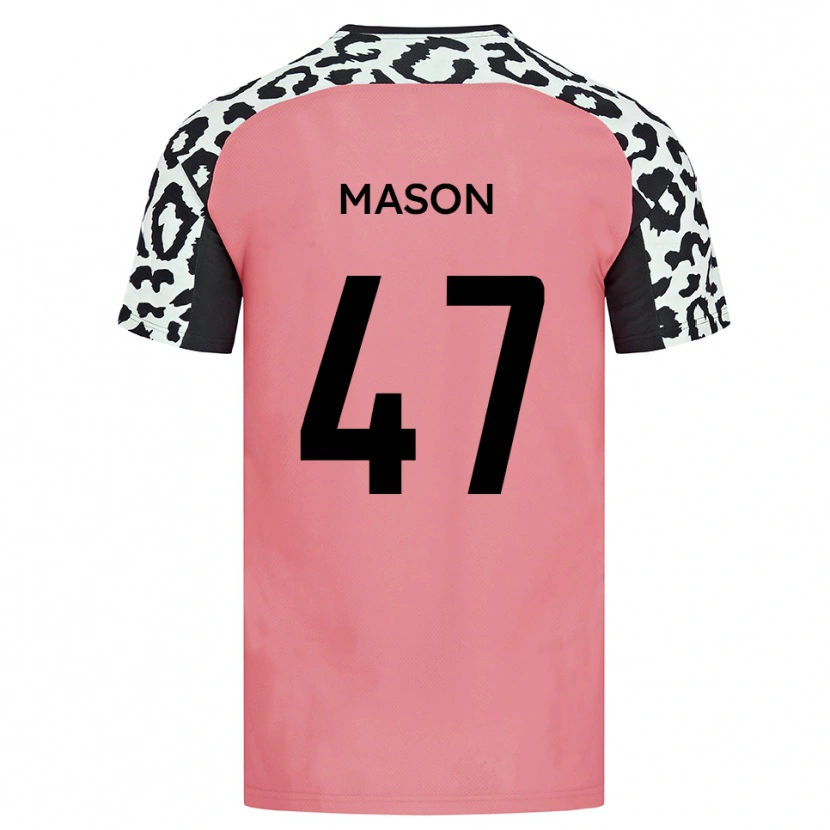 Danxen Dames Preston Mason #47 Roze Zwart Uitshirt Uittenue 2025/26 T-Shirt België