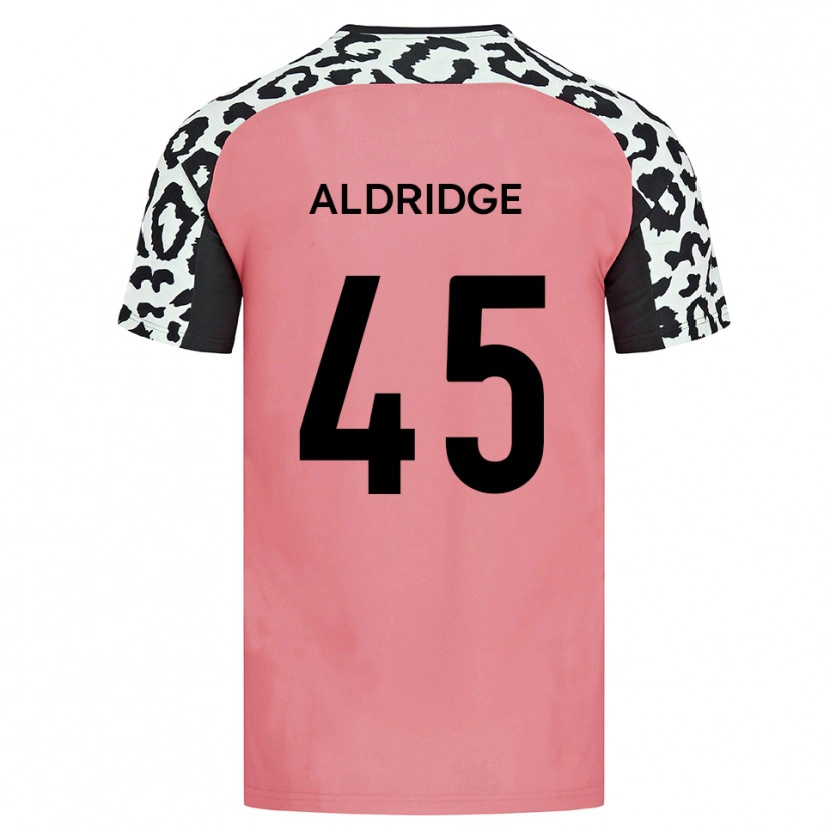 Danxen Dames Jesse Aldridge #45 Roze Zwart Uitshirt Uittenue 2025/26 T-Shirt België
