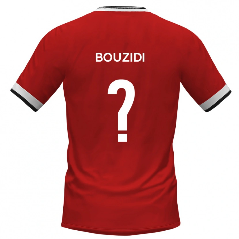 Danxen Dames Mo Bouzidi #0 Wit Zwart Uitshirt Uittenue 2025/26 T-Shirt België