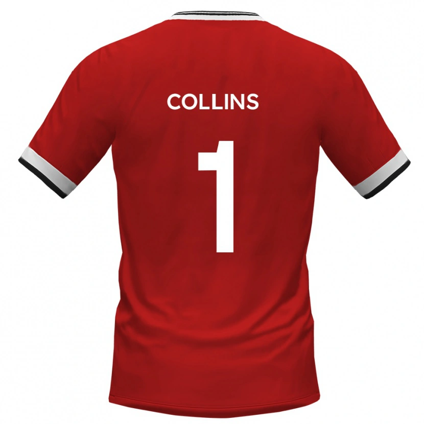 Danxen Dames Harvey Collins #1 Wit Zwart Uitshirt Uittenue 2025/26 T-Shirt België