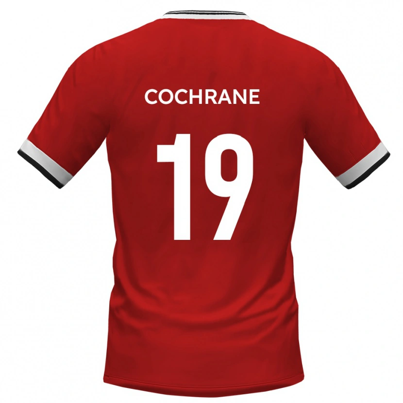 Danxen Dames Owen Cochrane #19 Wit Zwart Uitshirt Uittenue 2025/26 T-Shirt België