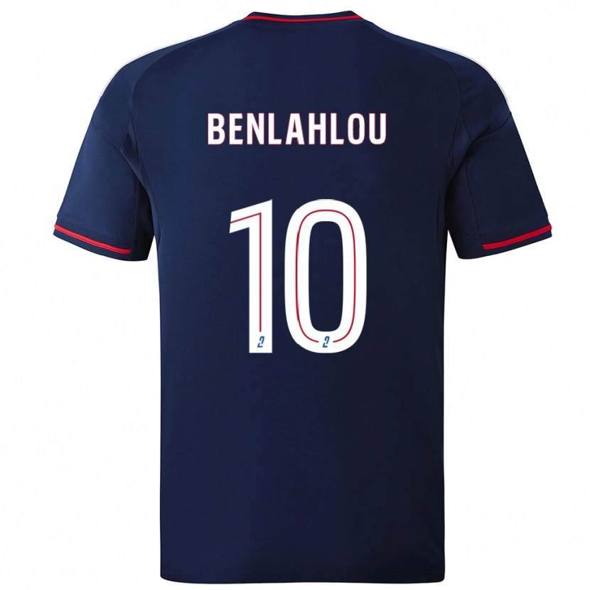 Danxen Dames Daryll Benlahlou #10 Marine Rood Uitshirt Uittenue 2025/26 T-Shirt België