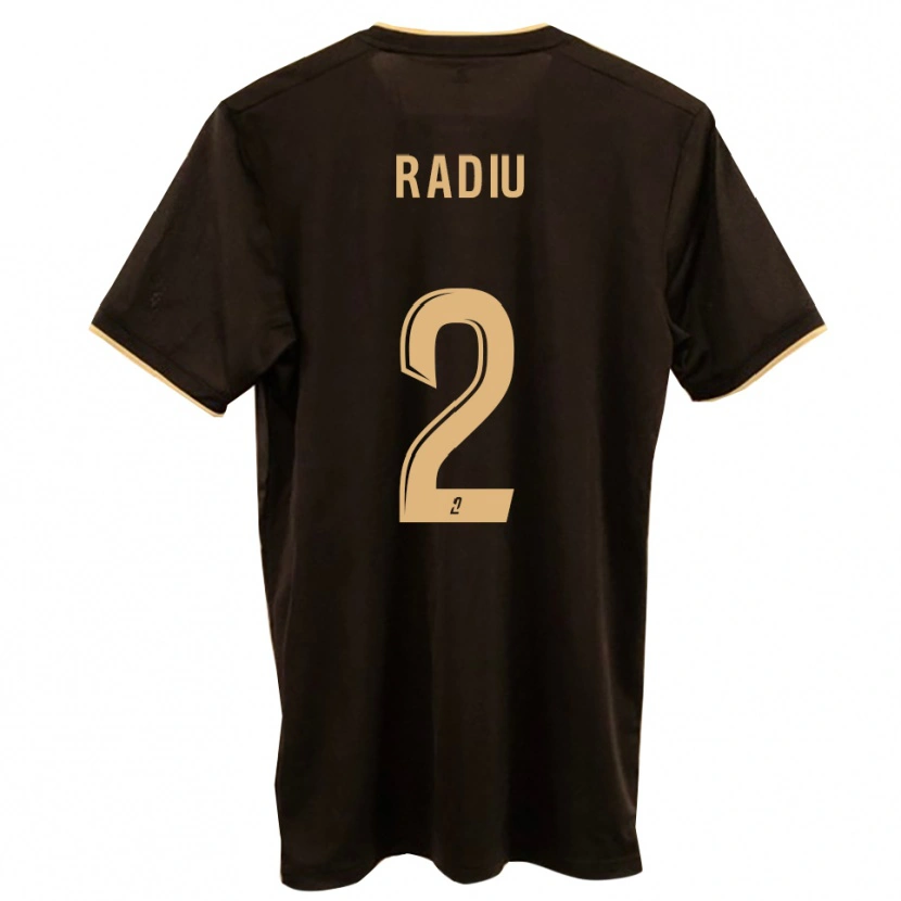 Danxen Dames Tony Radiu #2 Blauw Rood Uitshirt Uittenue 2025/26 T-Shirt België