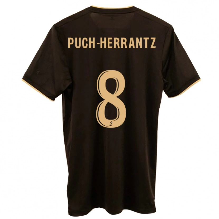 Danxen Dames Mehdi Puch-Herrantz #8 Blauw Rood Uitshirt Uittenue 2025/26 T-Shirt België