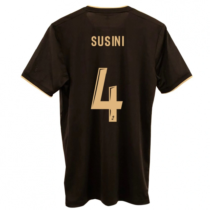 Danxen Dames Raphaël Susini #4 Blauw Rood Uitshirt Uittenue 2025/26 T-Shirt België