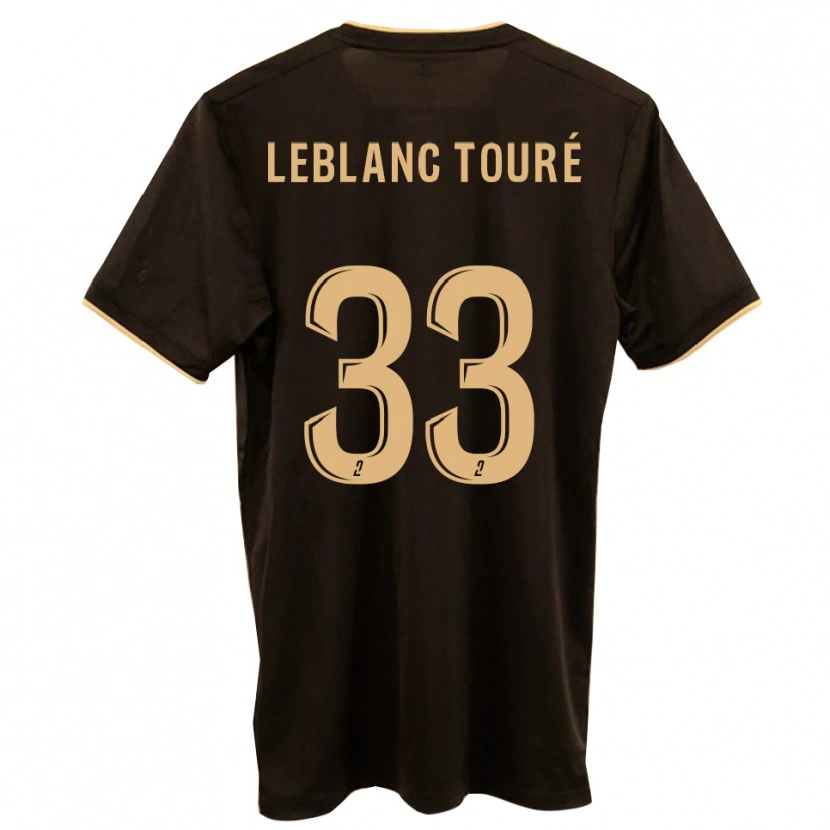 Danxen Dames Wolo Leblanc Touré #33 Blauw Rood Uitshirt Uittenue 2025/26 T-Shirt België