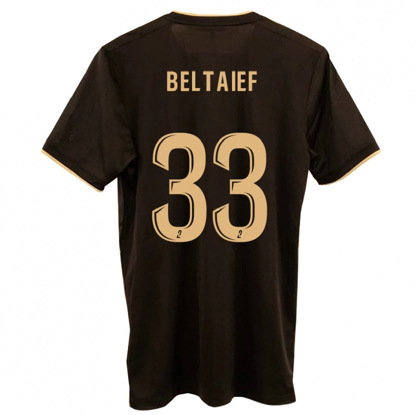 Danxen Dames Zyed Beltaief #33 Blauw Rood Uitshirt Uittenue 2025/26 T-Shirt België
