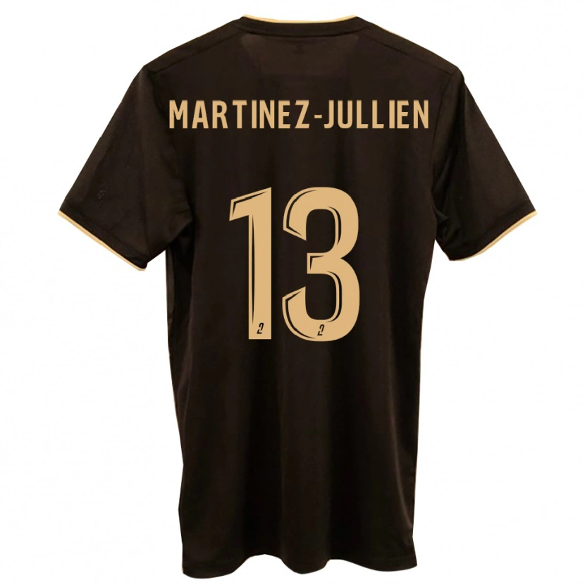 Danxen Dames Owen Martinez-Jullien #13 Blauw Rood Uitshirt Uittenue 2025/26 T-Shirt België