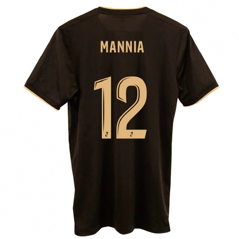 Danxen Dames Mateo Mannia #12 Blauw Rood Uitshirt Uittenue 2025/26 T-Shirt België