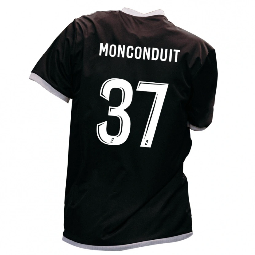 Danxen Dames Thomas Monconduit #37 Zwart Goud Uitshirt Uittenue 2025/26 T-Shirt België