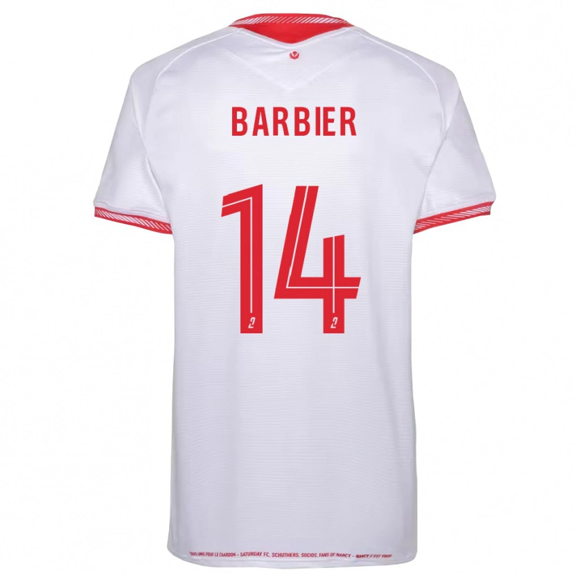 Danxen Dames Hugo Barbier #14 Zwart Rood Uitshirt Uittenue 2025/26 T-Shirt België