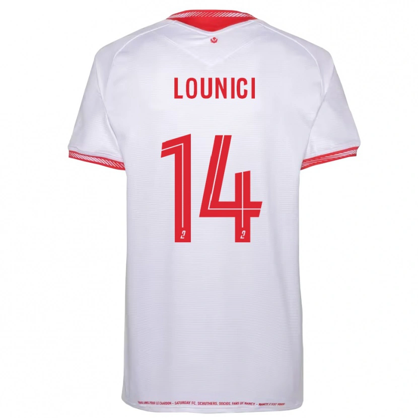 Danxen Dames Mohand Lounici #14 Zwart Rood Uitshirt Uittenue 2025/26 T-Shirt België