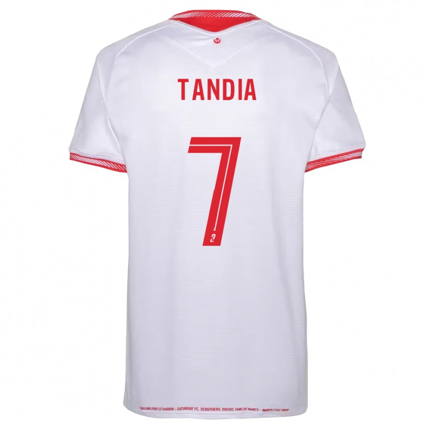 Danxen Dames Youssouf Tandia #7 Zwart Rood Uitshirt Uittenue 2025/26 T-Shirt België
