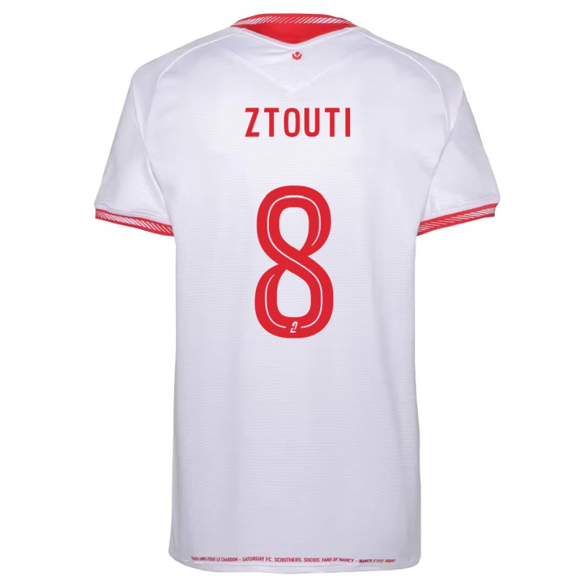Danxen Dames Zakaria Ztouti #8 Zwart Rood Uitshirt Uittenue 2025/26 T-Shirt België