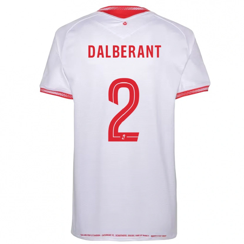 Danxen Dames Jean-Michel Dalberant #2 Zwart Rood Uitshirt Uittenue 2025/26 T-Shirt België