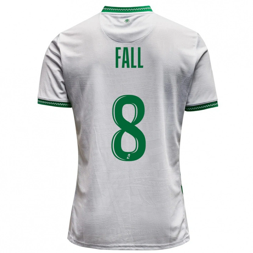 Danxen Dames Cheikh Fall #8 Wit Groen Uitshirt Uittenue 2025/26 T-Shirt België