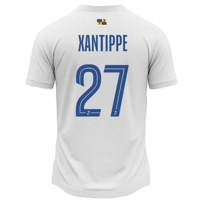 Danxen Dames Matthéo Xantippe #27 Wit Blauw Uitshirt Uittenue 2025/26 T-Shirt België