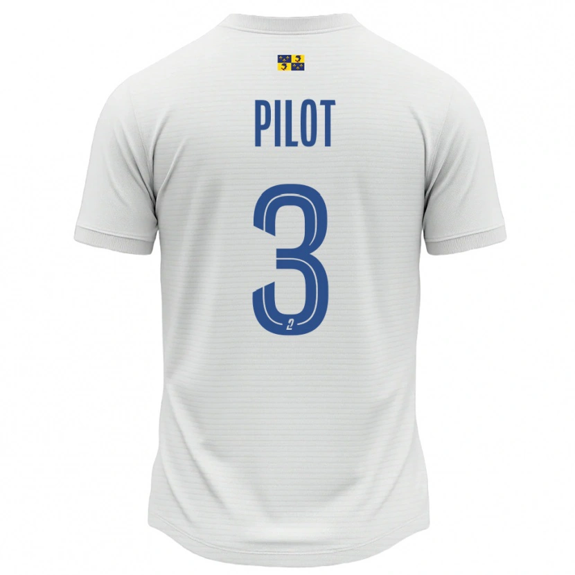 Danxen Dames Romane Pilot #3 Wit Blauw Uitshirt Uittenue 2025/26 T-Shirt België