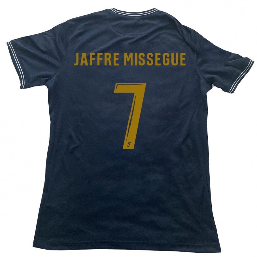 Danxen Dames Lenny Jaffre Missegue #7 Marine Goud Uitshirt Uittenue 2025/26 T-Shirt België